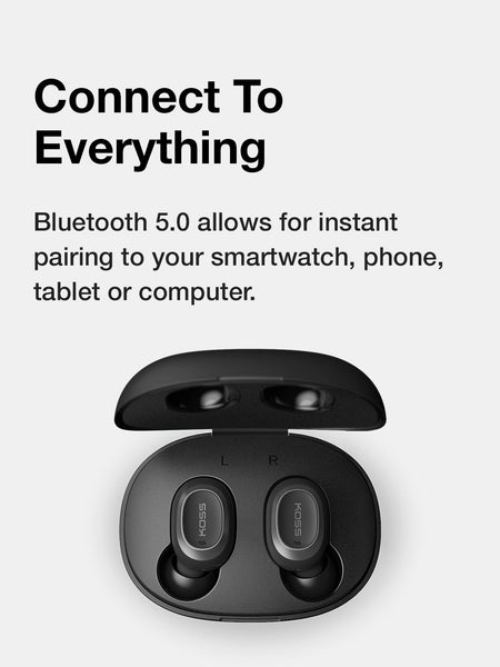 Koss TWS250i True Wireless Ear Buds bluetooth 5.0